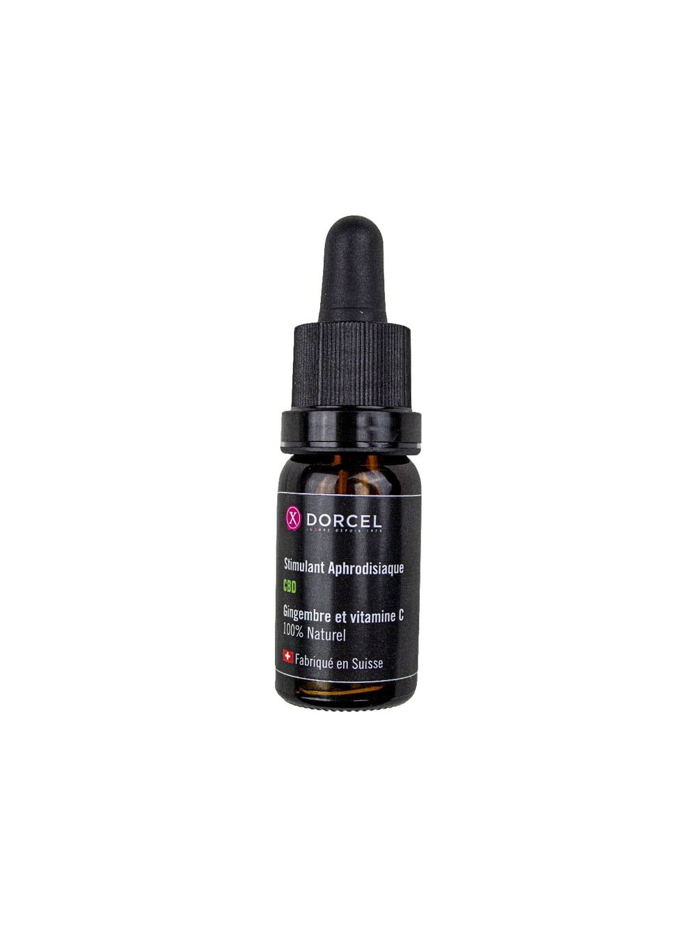 Stimulant Aphrodisiaque CBD 10 ml main product photo