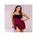 Nuisette Jusona Cllaret Collection Noir & Bordeaux