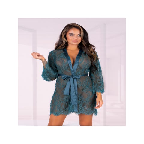 Déshabillé Bluebird Bleu Paon