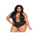 Body Ouvert 89245X Laçage Noir GT
