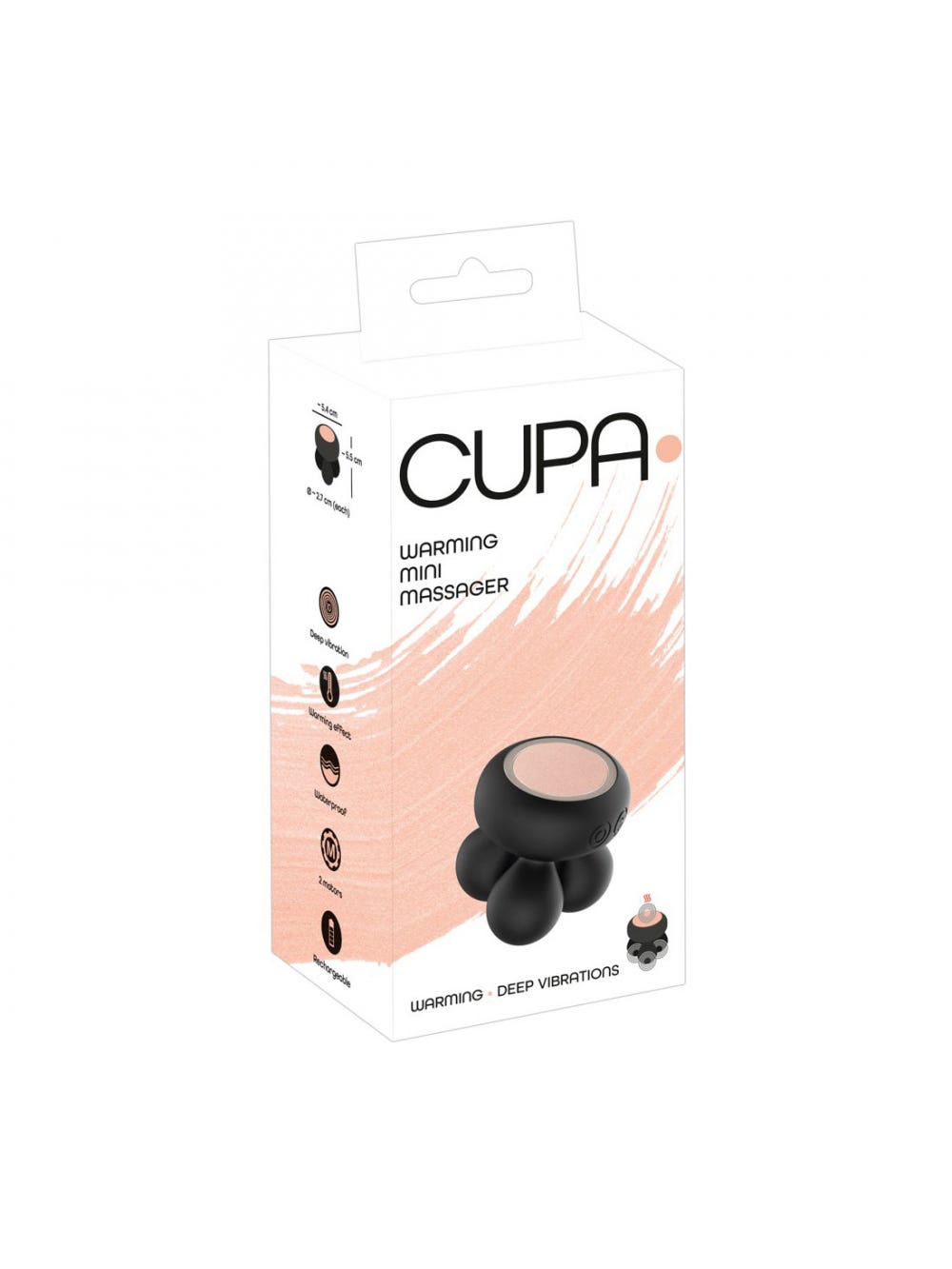 Masseur Vibrant Chauffant CUPA Mini