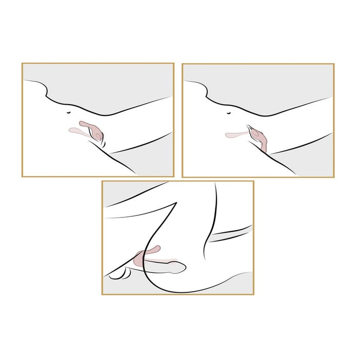 Vibromasseur Double Pénétration Couple's Vibrator