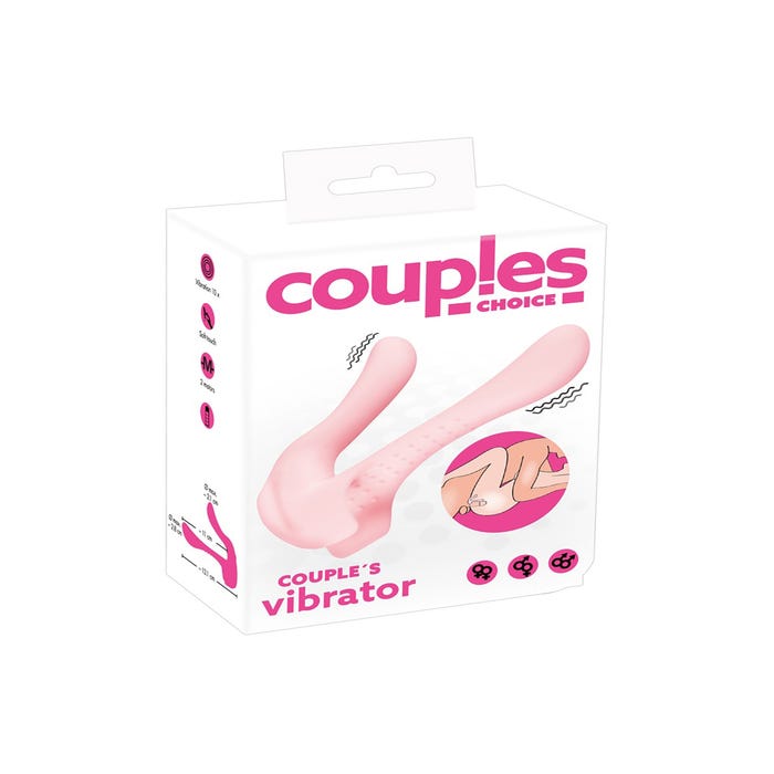 Vibromasseur Double Pénétration Couple's Vibrator