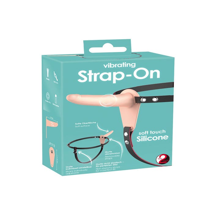 Gode Ceinture Vibrant Silicone Strap-On
