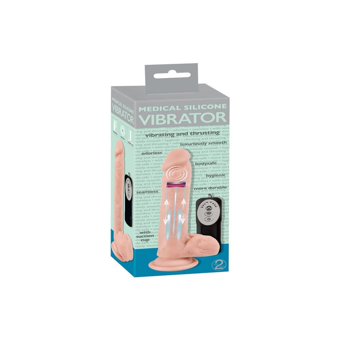 Vibromasseur Va-et-Vient Medical Silicone