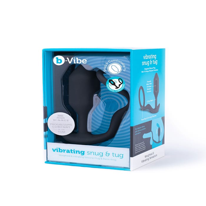 Plug Anal Vibrant & Cockring Snug & Tug M