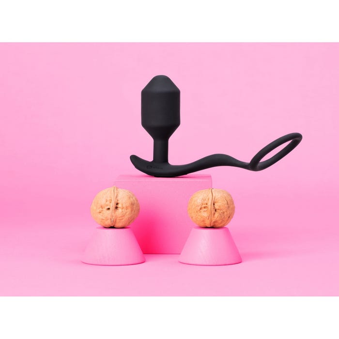 Plug Anal Vibrant & Cockring Snug & Tug M