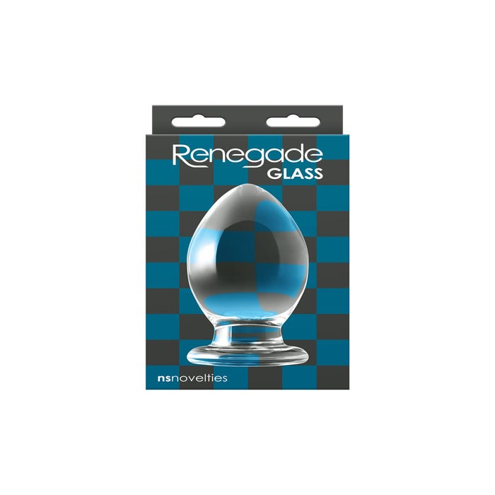 Plug Anal XXL Renegade Glass Bishop