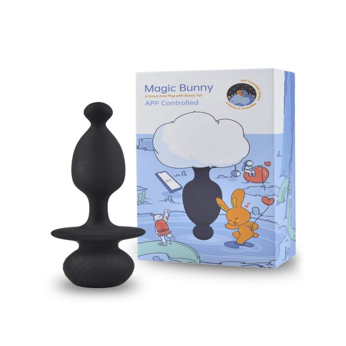 Plug Anal Connecté avec Queue Bunny