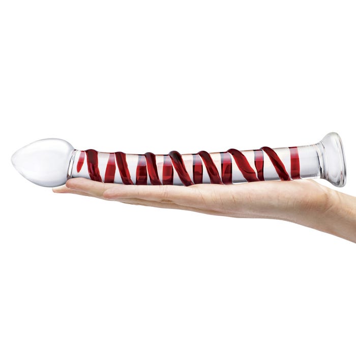 Dildo en Verre Mr. Swirly 23,5 cm
