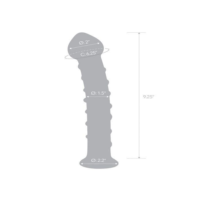 Dildo en Verre Mr. Swirly 23,5 cm