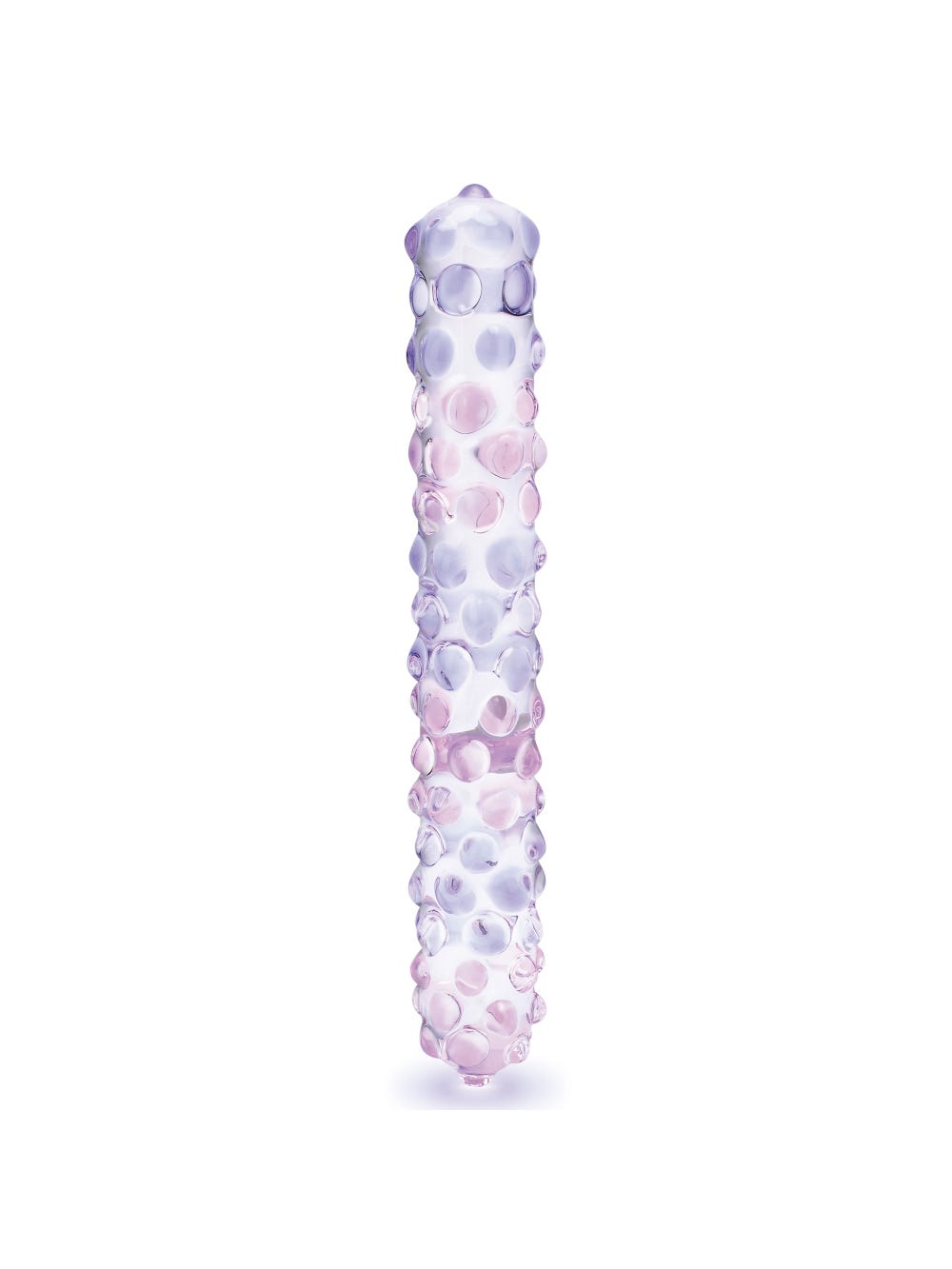 Dildo en Verre Purple Rose Nubby 22,9 cm main product photo