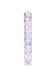 Dildo en Verre Purple Rose Nubby 22,9 cm