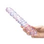 Dildo en Verre Purple Rose Nubby 22,9 cm