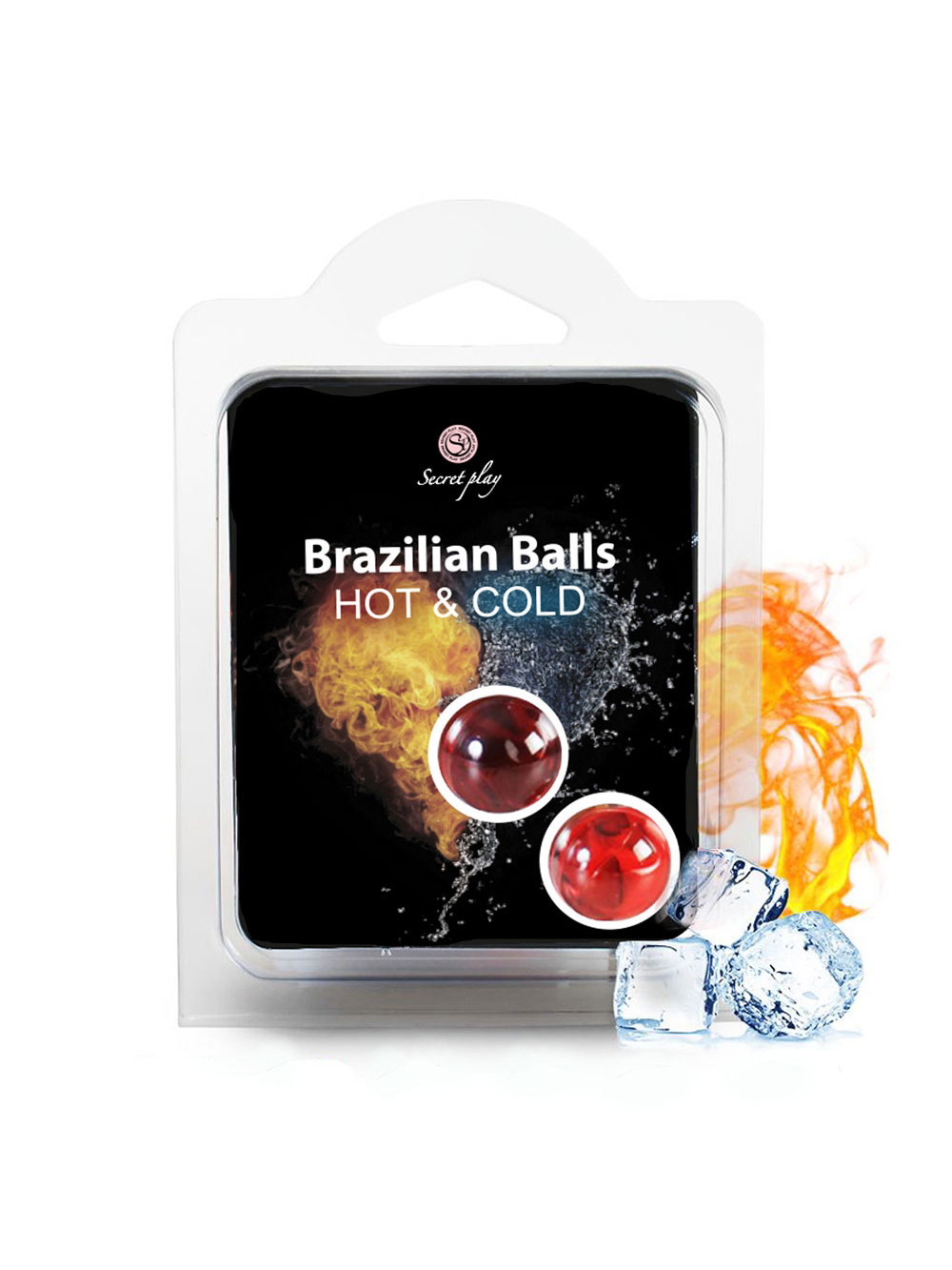 Boules de Massage Effet Chaud-Froid Brazilian Balls x2