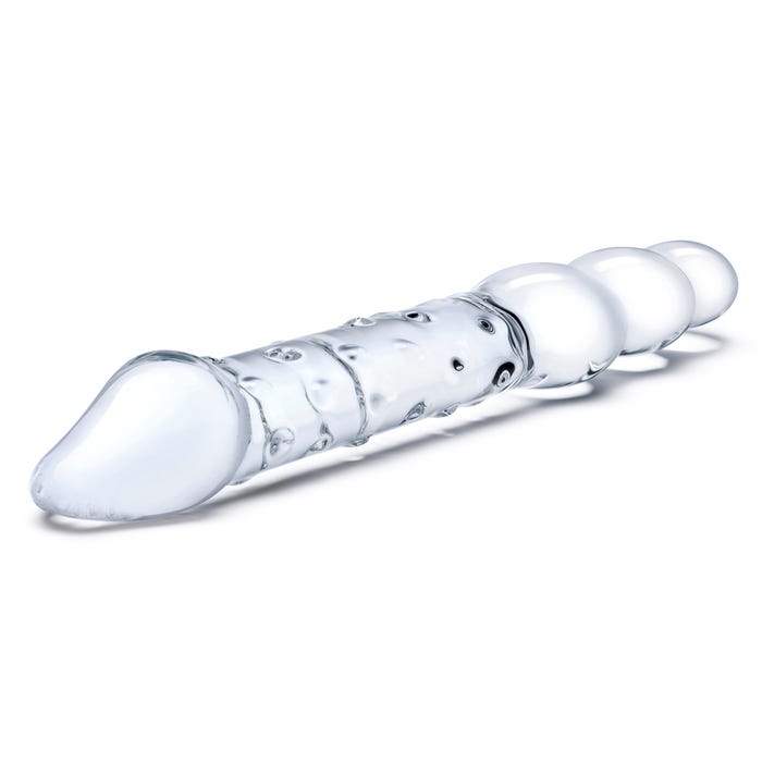 Dildo en Verre Double Ended 28 cm