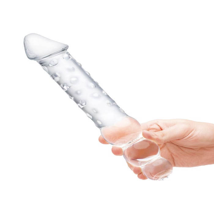 Dildo en Verre Double Ended 28 cm