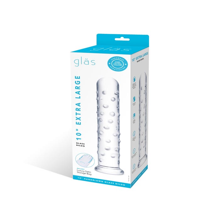 Dildo en Verre Extra Large 25,4 cm