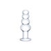 Plug Anal en Verre Beaded 17 cm
