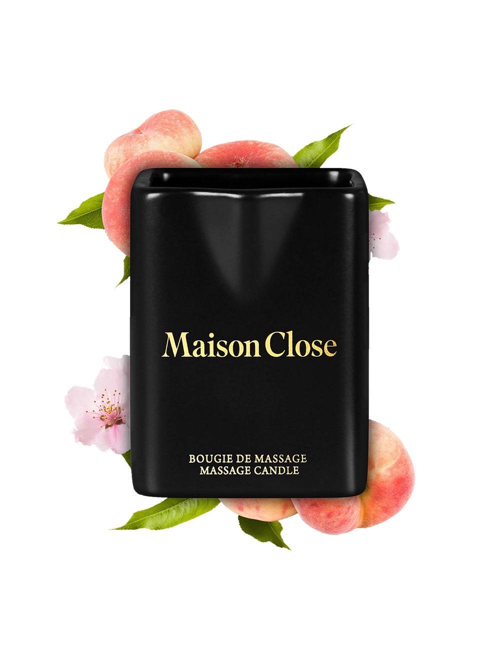 Bougie de Massage Pêche de Vigne Baiser de Velours
