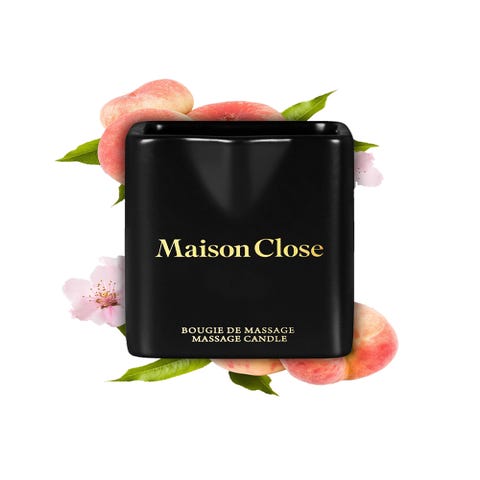 Bougie de Massage Pêche de Vigne Baiser de Velours