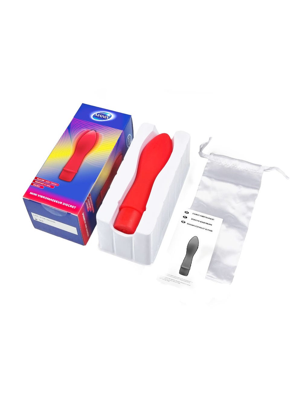 Stimulateur Bullet Silicone Manix Discret