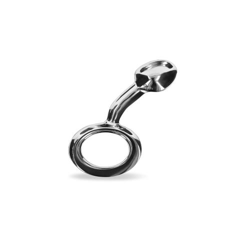 Plug Anal Acier Fine Stimulation Steel Pleasure Small