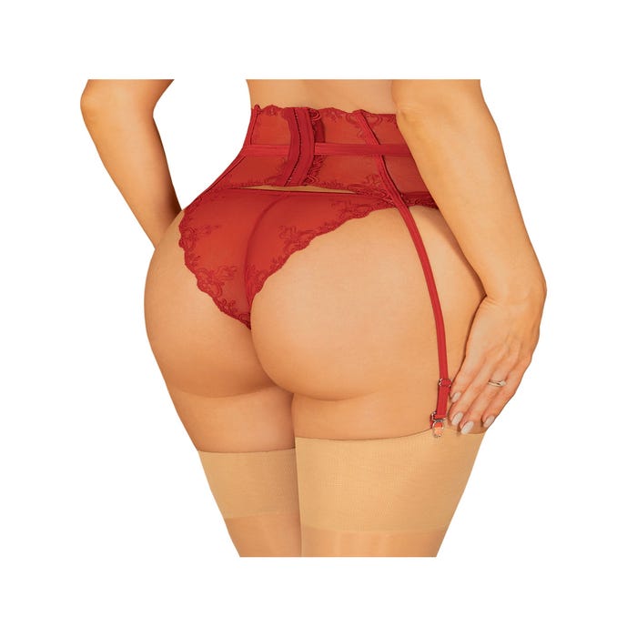 Porte-Jarretelles Lonesia Rouge