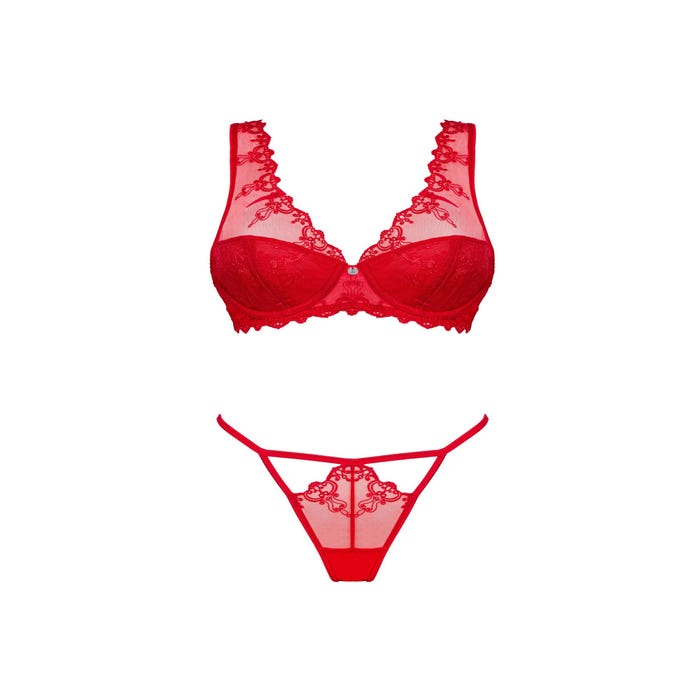 Ensemble 2 Pièces Lonesia Rouge