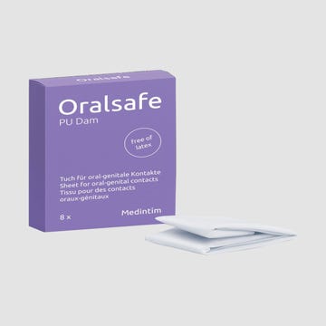 Protection Buccale OralSafe Vanille Sans Latex Boite de 8