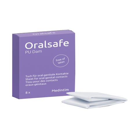 Protection Buccale OralSafe Vanille Sans Latex Boite de 8