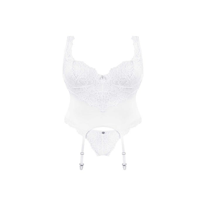 Guêpière Amor Blanco Blanche