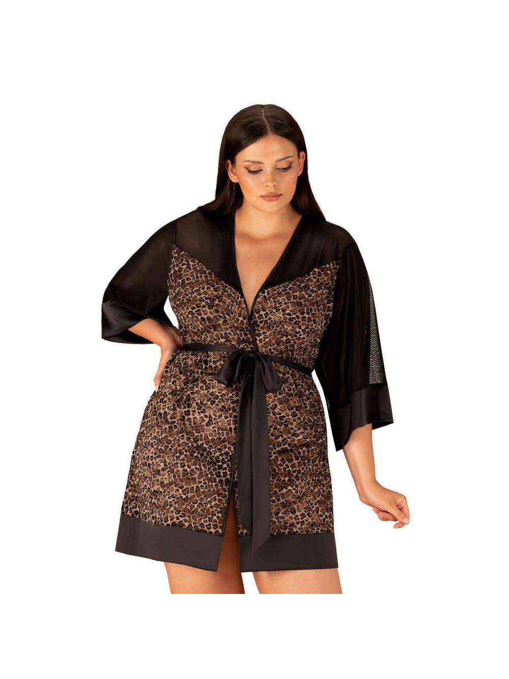 Déshabillé Allunes noir GT main product photo