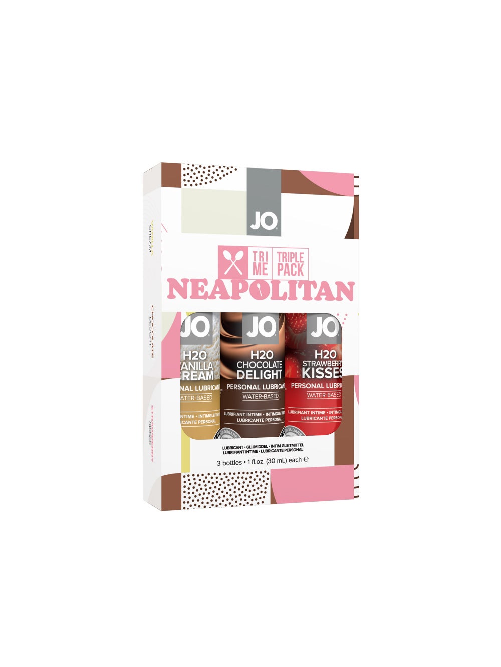 Pack de 3 Lubrifiants Eau Neapolitan TRI ME