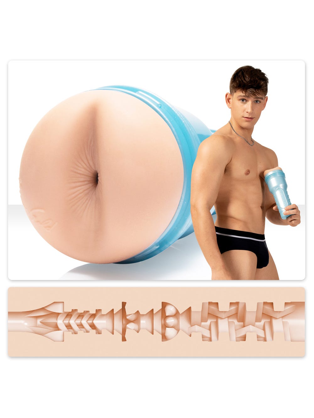 Masturbateur Reno Gold Anus Golden Boy main product photo