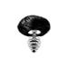 Plug anal en métal Fluffy Twist M
