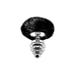 Plug anal en métal Fluffy Twist L