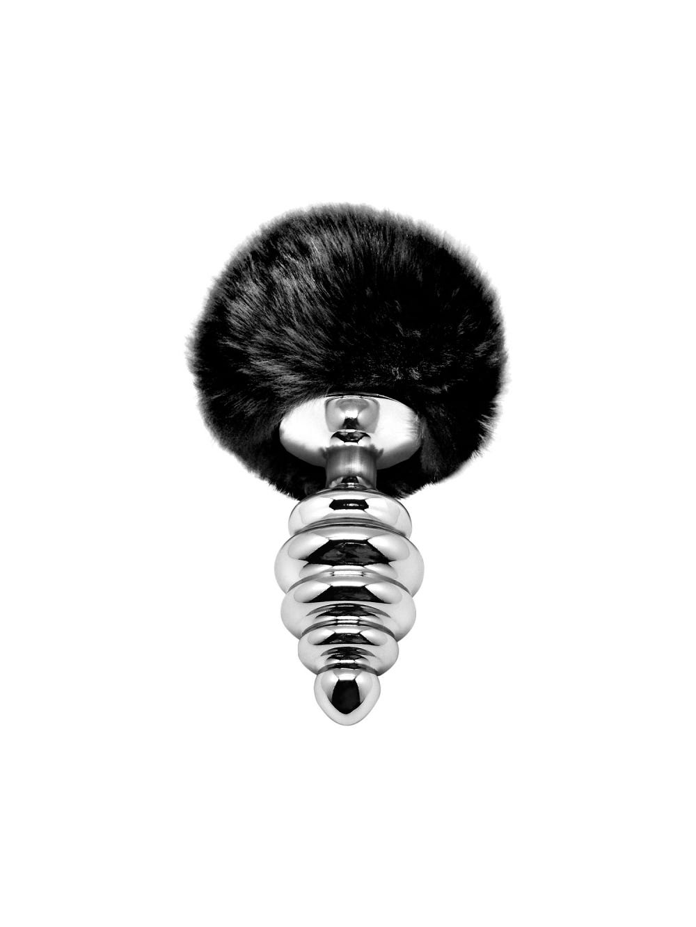Plug anal en métal Fluffy Twist L main product photo