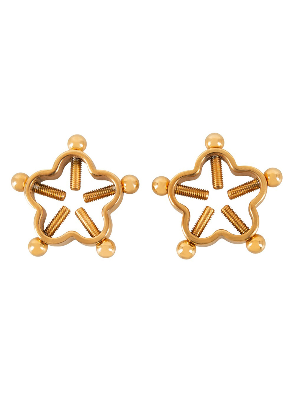 Pinces à Tétons X Nipple Jewellery Or