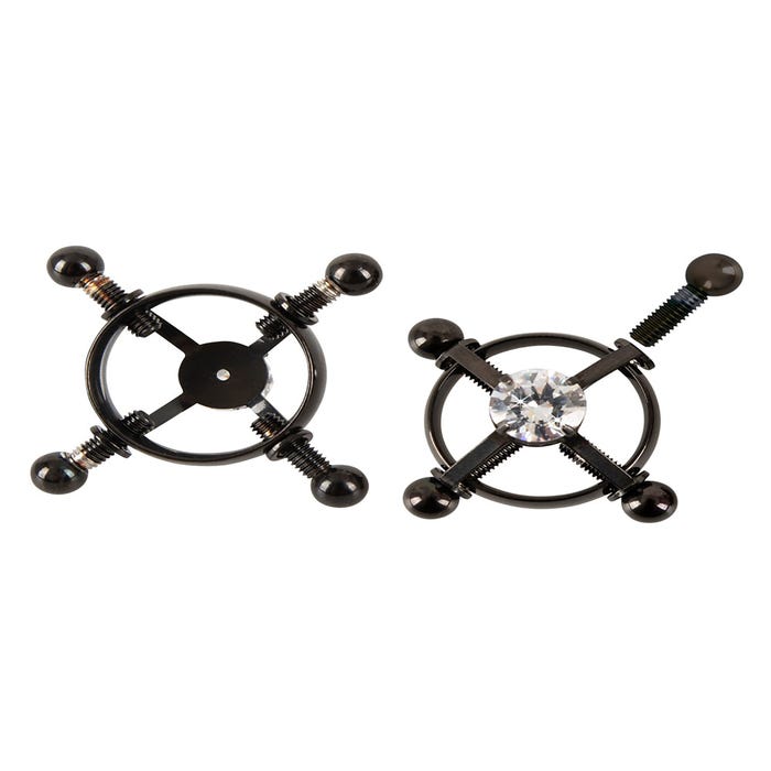 Pinces à Tétons X Nipple Jewellery Noir