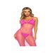 Robe Longue 86963 Résille Rose