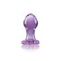 Plug Anal en Verre Crystal Flower