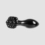 Plug Anal en Verre Crystal Flower