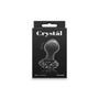 Plug Anal en Verre Crystal Flower