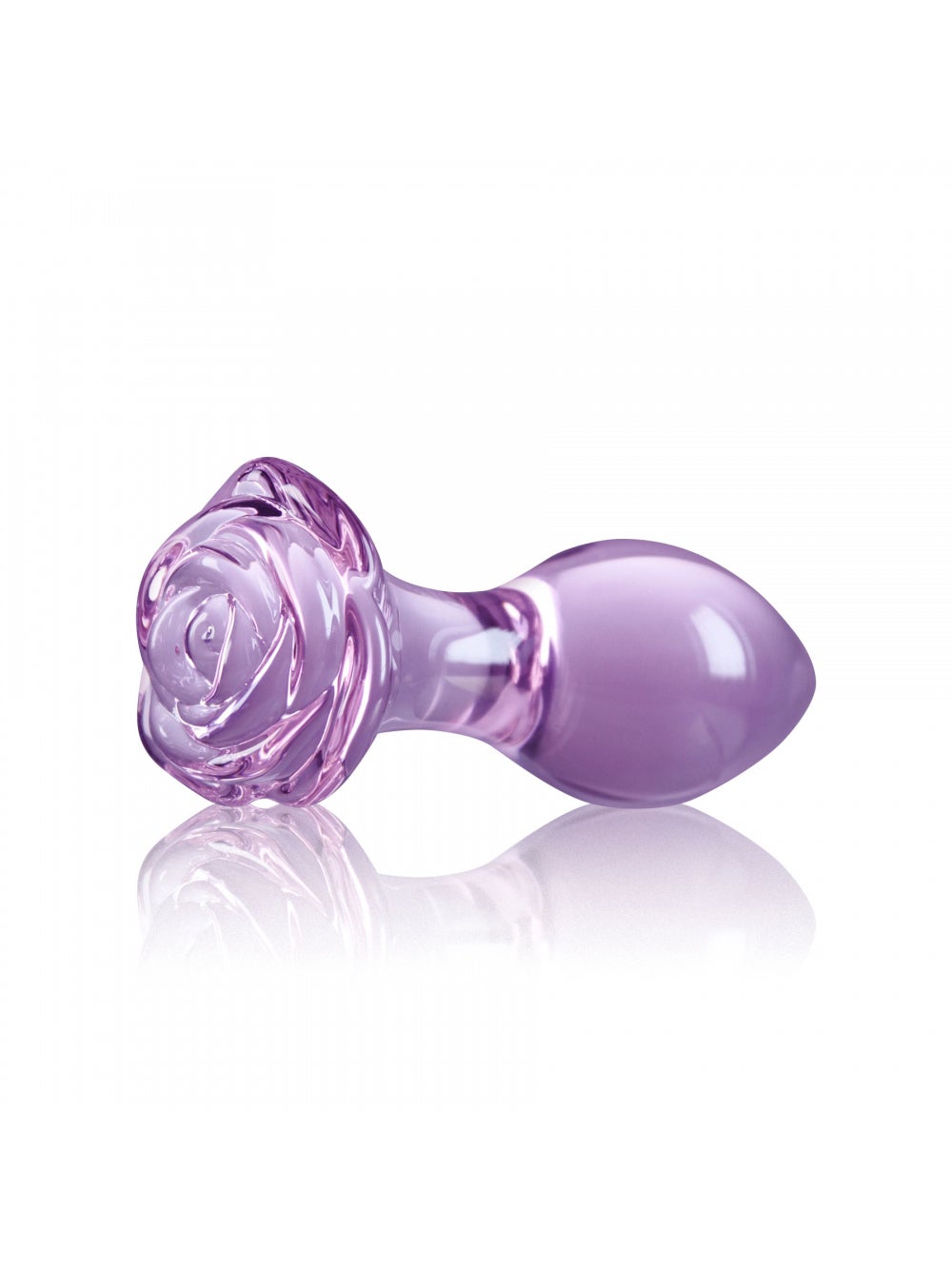 Plug Anal en Verre Crystal Rose 2