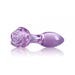 Plug Anal en Verre Crystal Rose