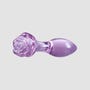 Plug Anal en Verre Crystal Rose
