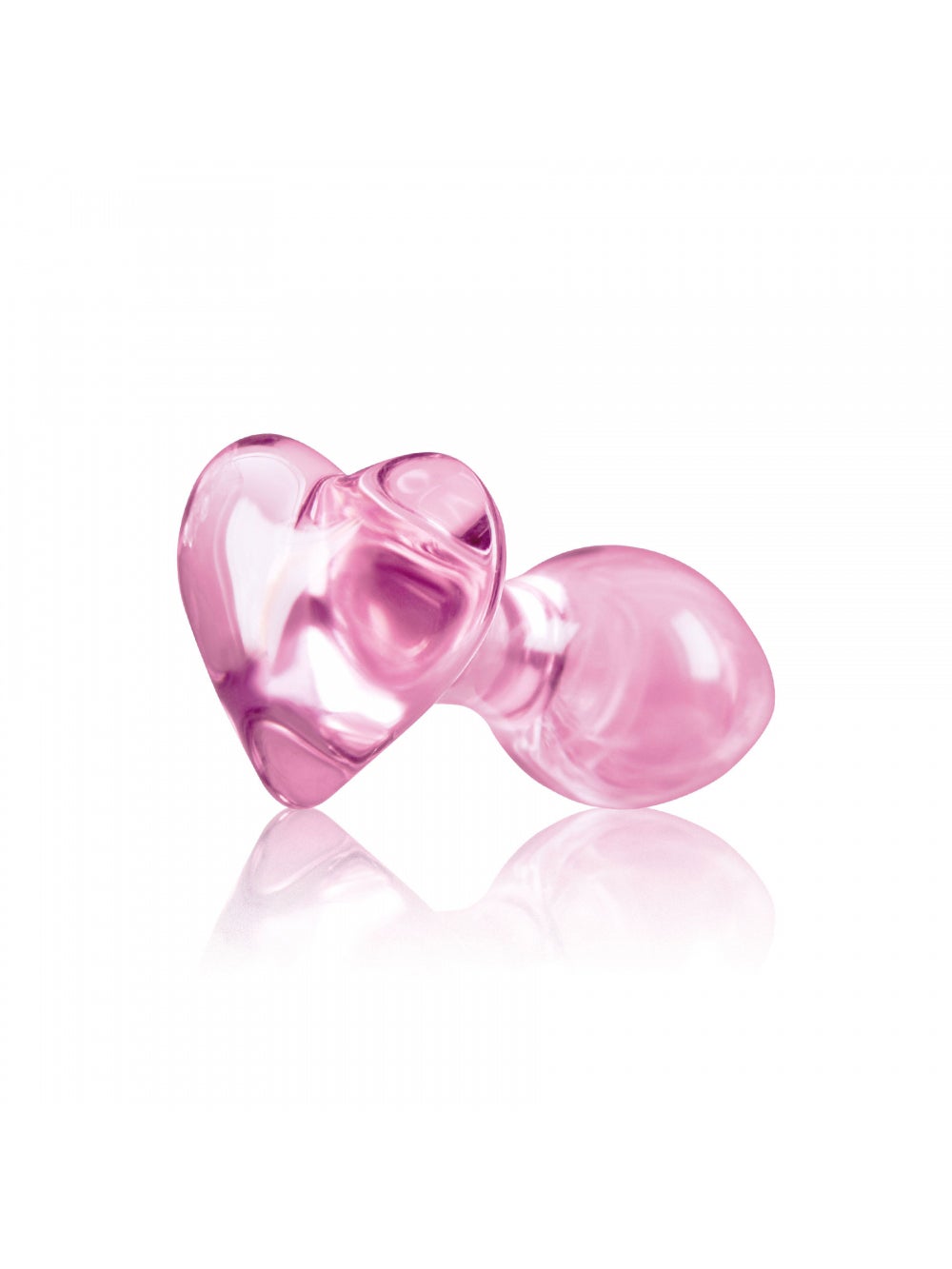 Plug Anal en Verre Crystal Heart