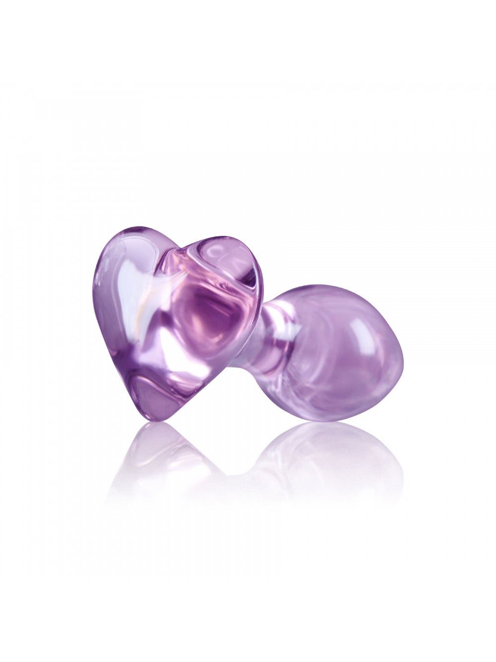 Plug Anal en Verre Crystal Heart 2