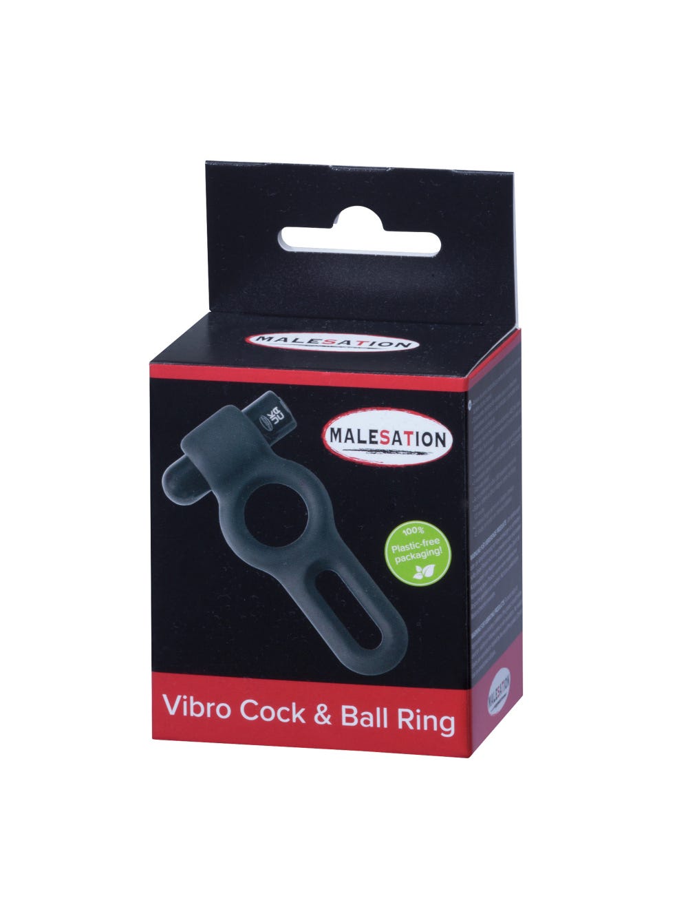 Cockring Double Vibrant Cock & Ball